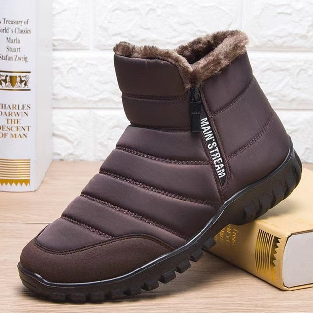 Arctic™ Vinterskor-Winter Ankle Boots Mens-Hemnix-Brun-39-Hemnix