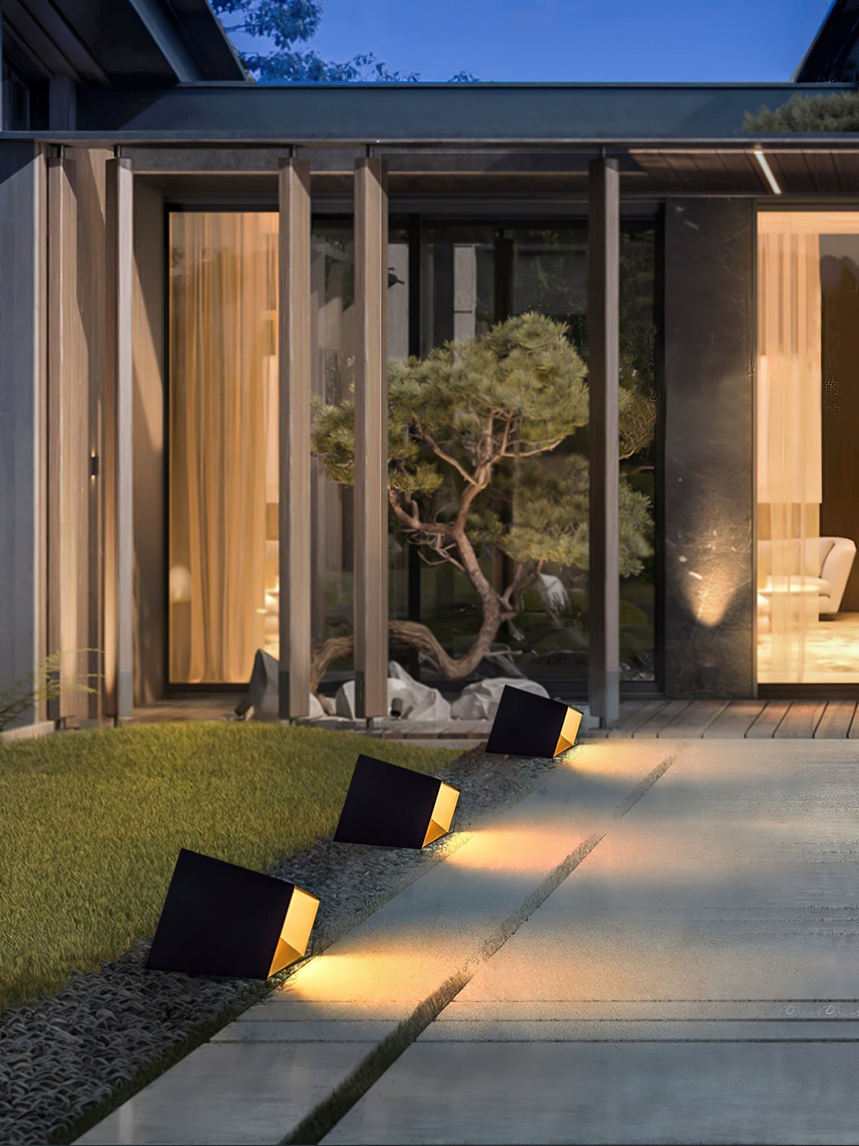 Solcellsdriven utomhuskubljus Carvallo