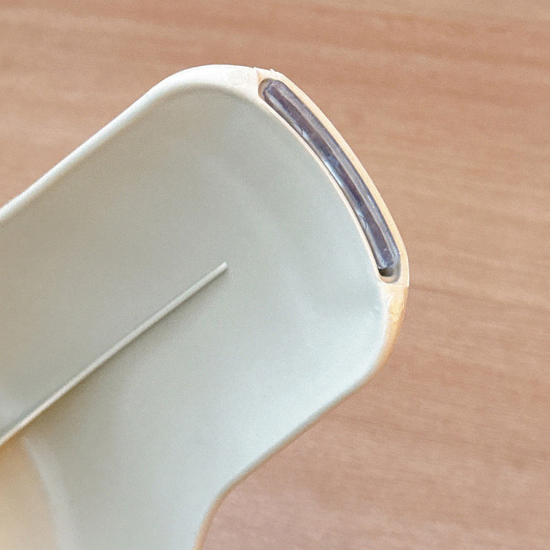 Modern minimalistisk elliptisk pall - Armlös rygglös PP låg sits för vardagsrum och hem MILA Sverige