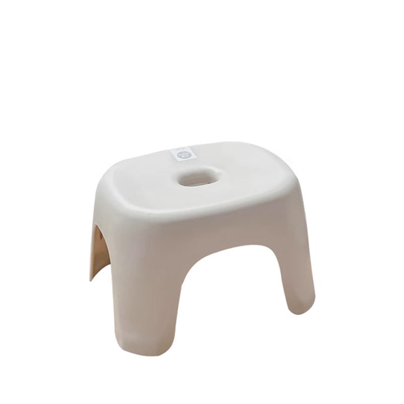 Modern minimalistisk elliptisk pall - Armlös rygglös PP låg sits för vardagsrum och hem MILA Sverige