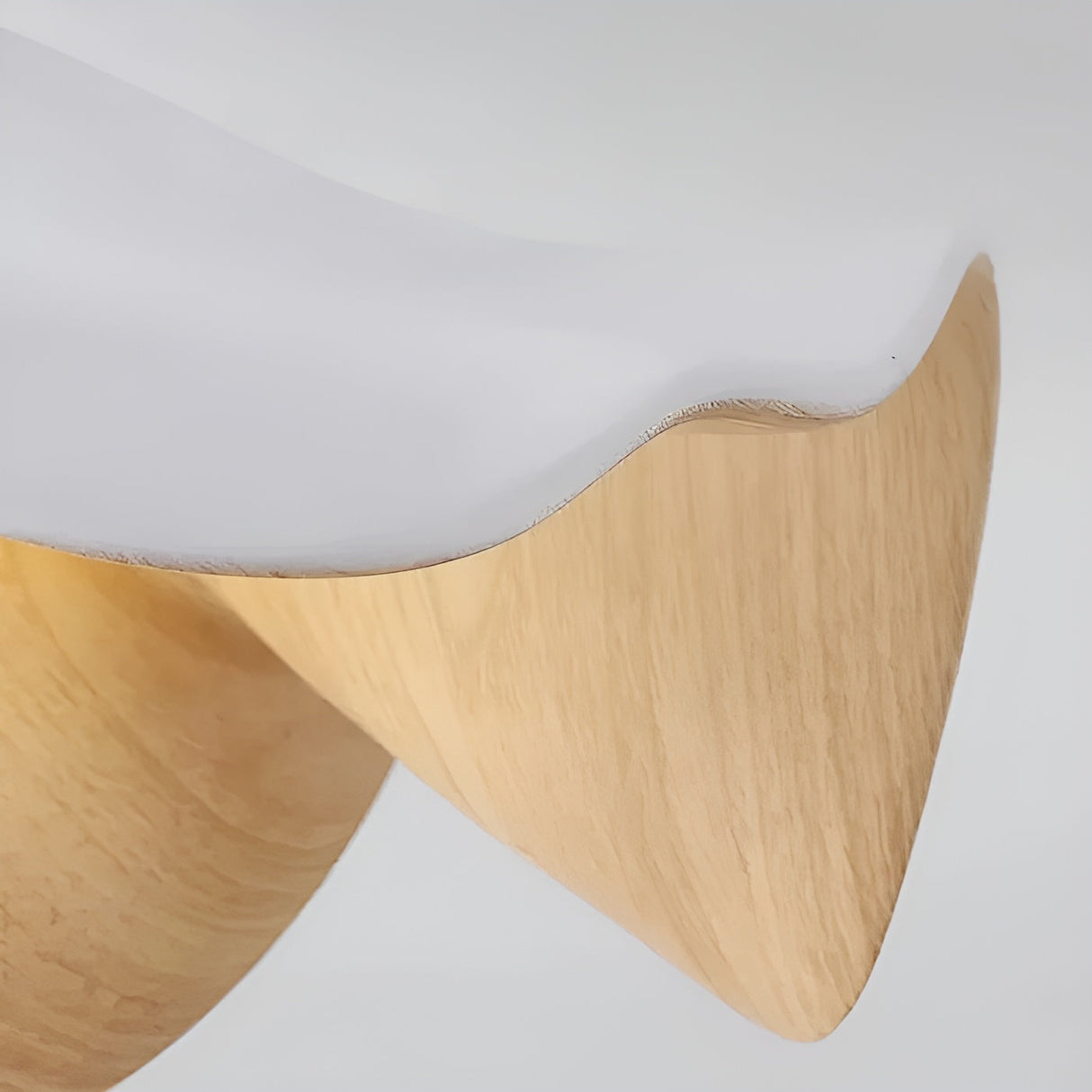 PetalBeam Light – Nordisk Lotusblad Trä Taklampa Carvallo