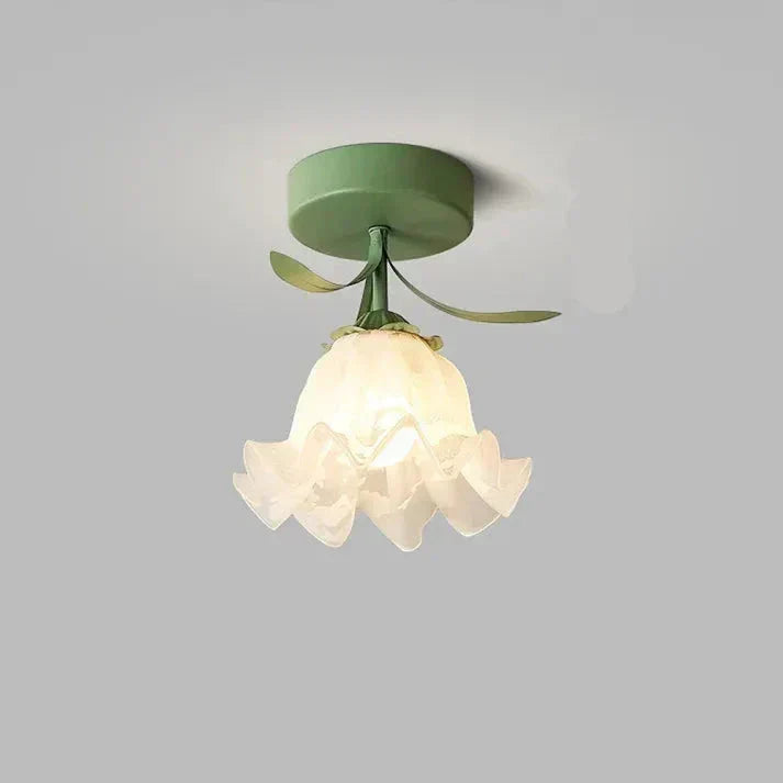Vintage fransk stil mini blomster taklampa Carvallo