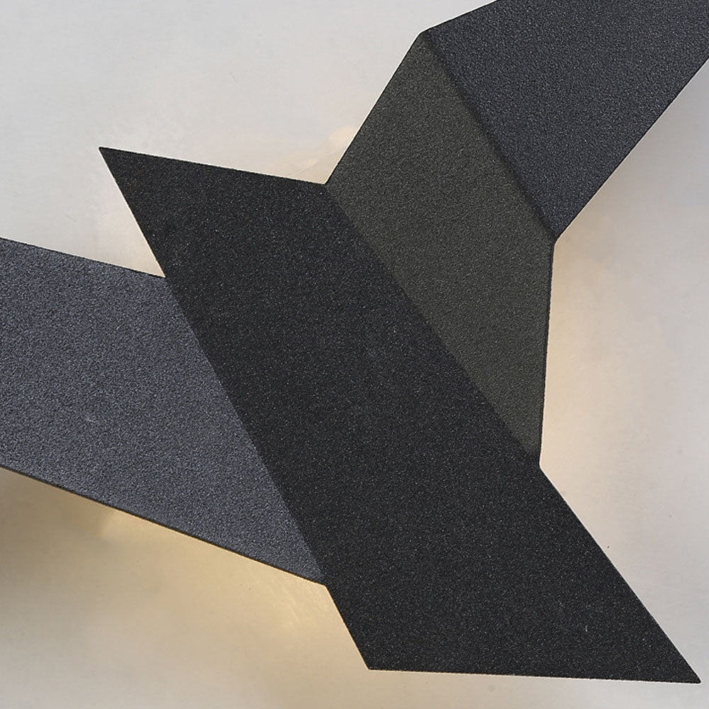 Fågelformad Järnvägglampa Carvallo