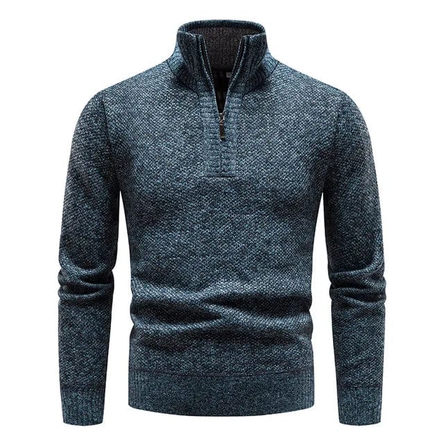Ridge™ Modern Quarter Zip-Hemnix-Havsblå-M-Gratis frakt ingår-Hemnix