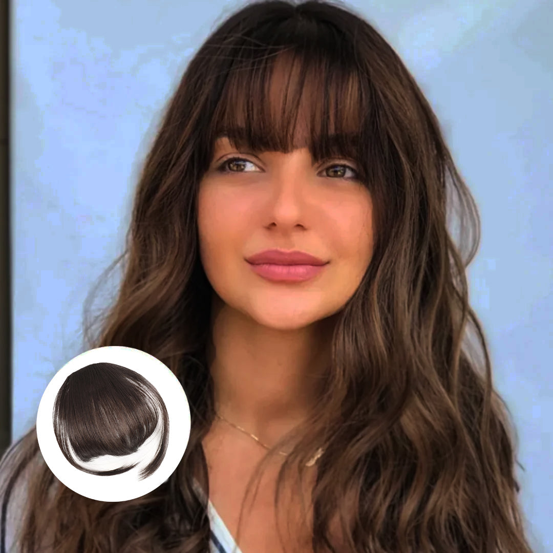 InstaBangs® Clip-on-lugg-Hemnix-Lush mocha-Hemnix