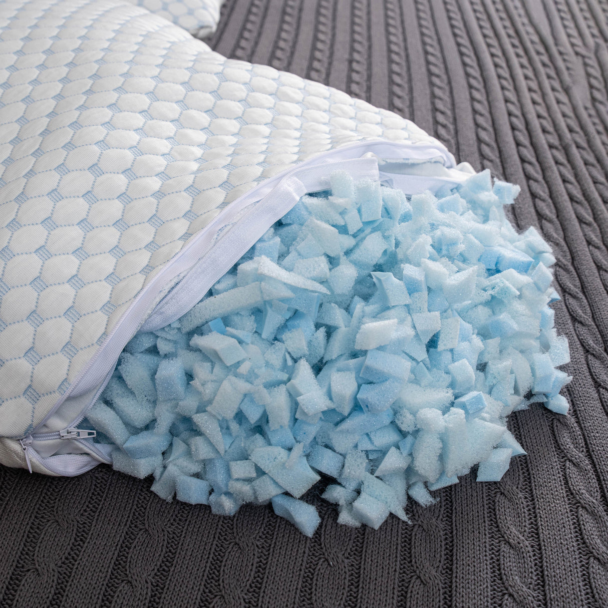 Ergonomisk Memory Foam Kudde – Ergonomisk Freeform Design för Bättre Sömn Hemnix