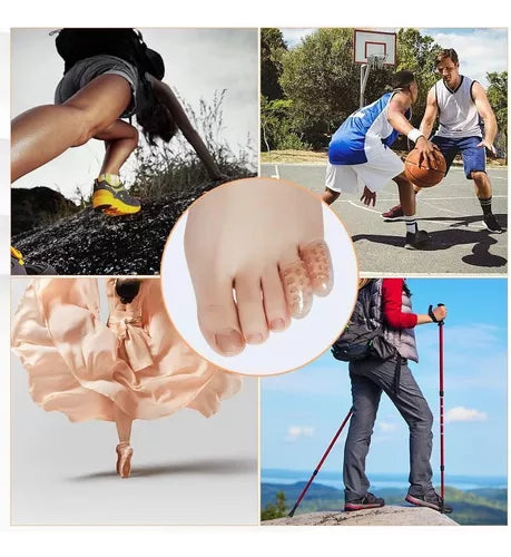 Royaleva silikon tåskydd för smärtlindring och komfort Carvallo