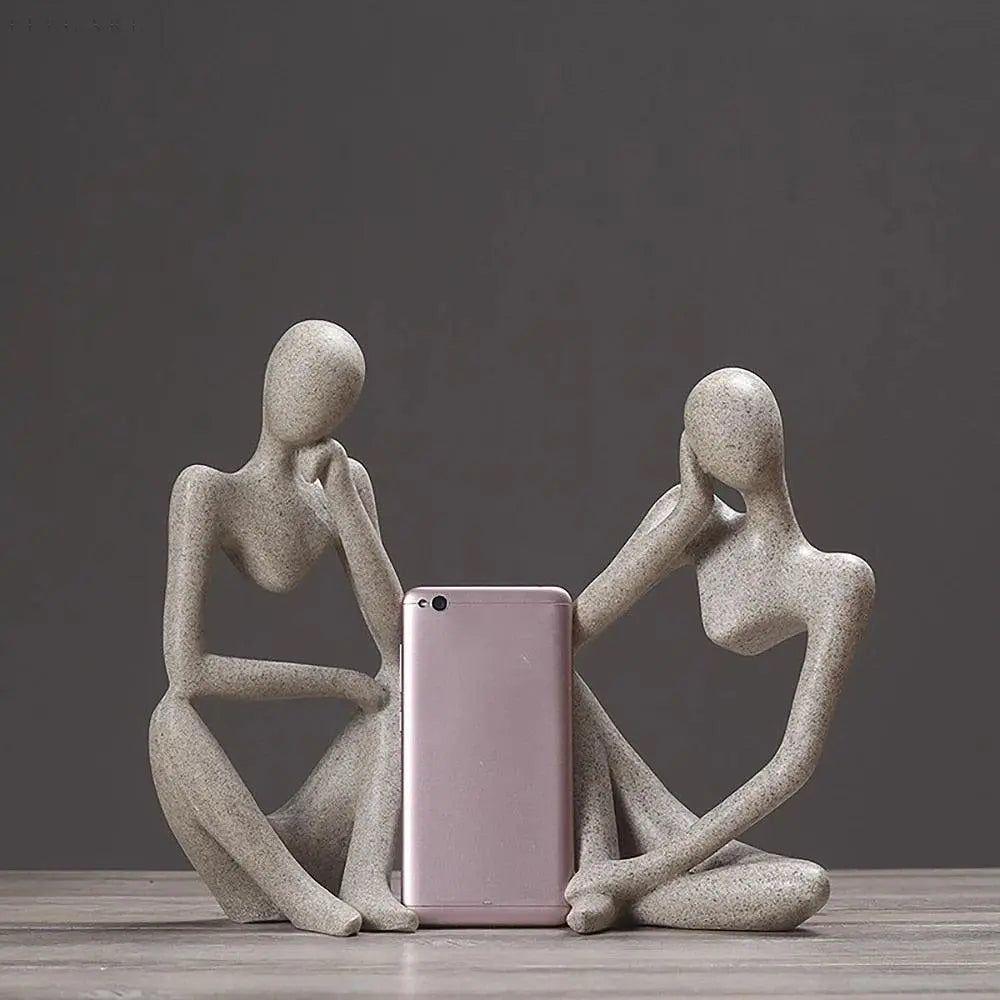 Den tänkare | Abstrakt skulptur Carvallo