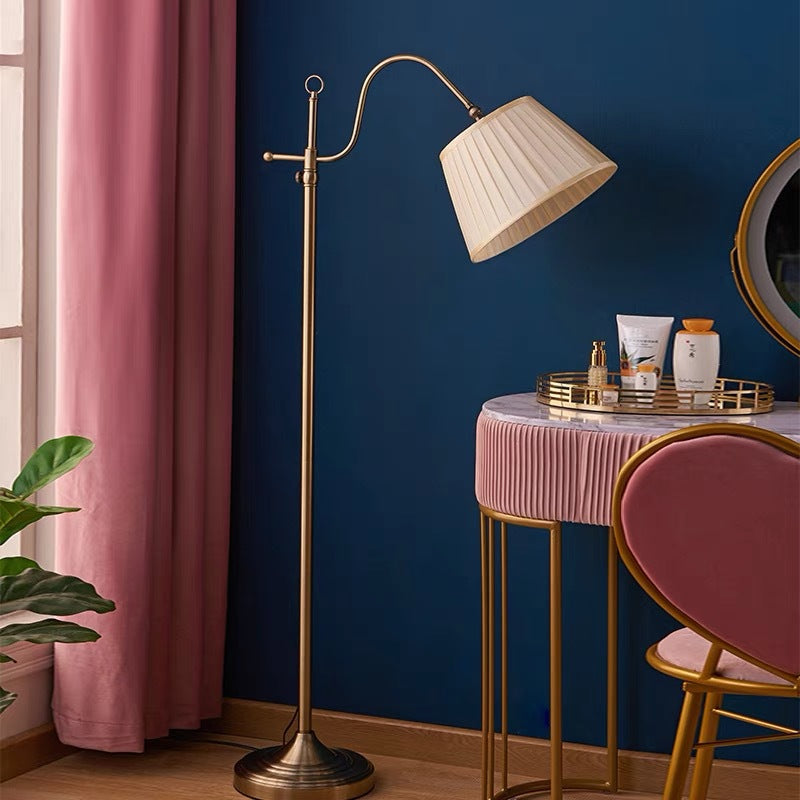 Modern industriell LED golvlampa uplight downlight skugga Carvallo