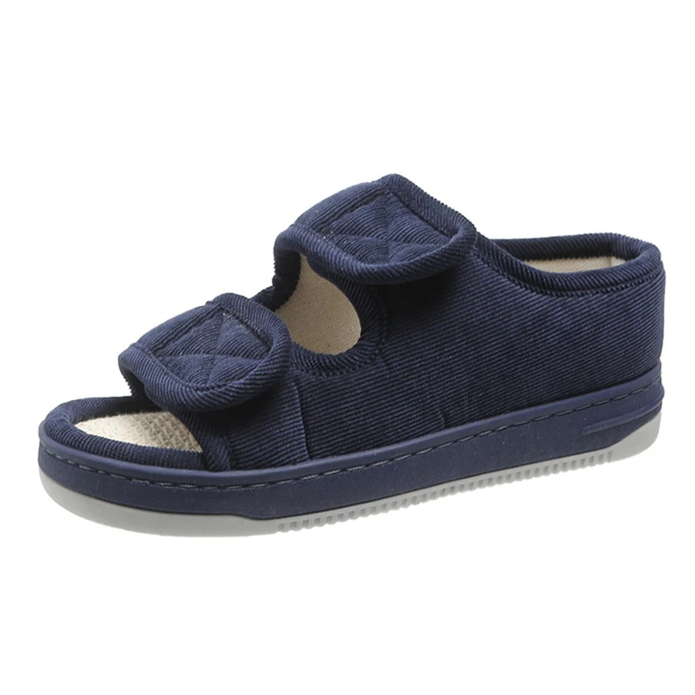 Diabetessandaler för svullna fötter-Hemnix-Blå-36-37-Hemnix