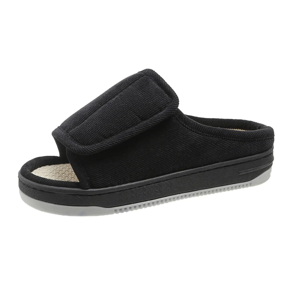 Diabetestofflor för svullna fötter-Hemnix-Svart-36-37-Hemnix