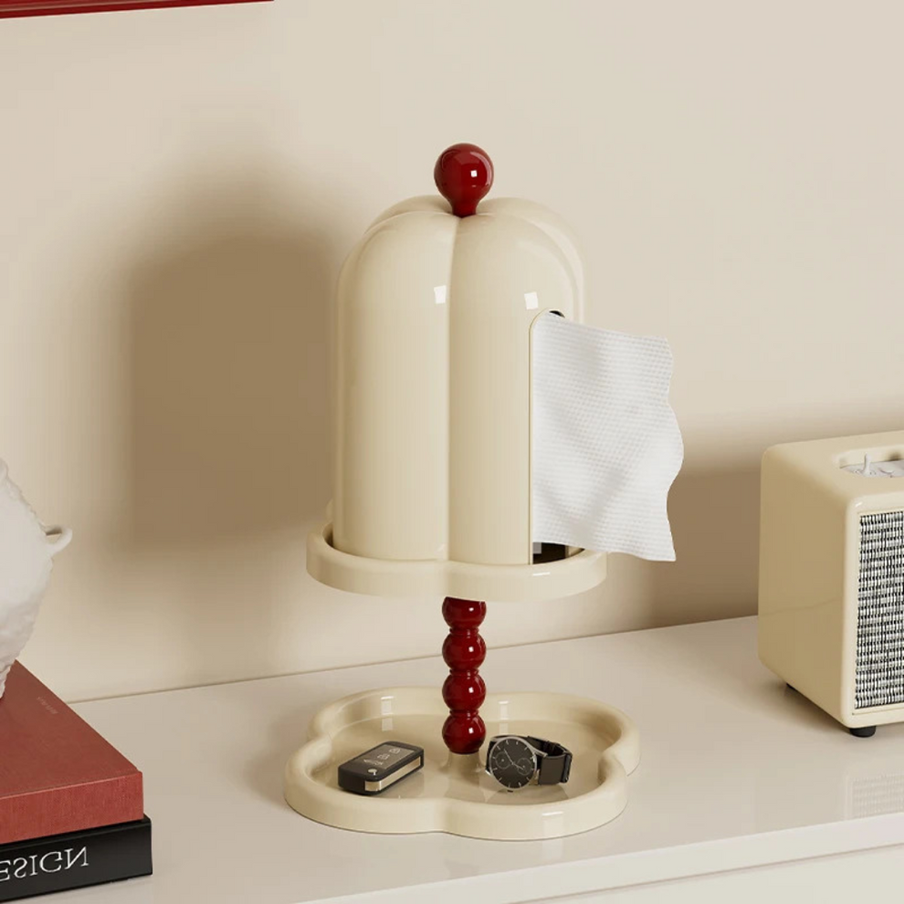 OrganizePro – Vävbok med skyddande kupollock och gömt förvaringsutrymme Carvallo