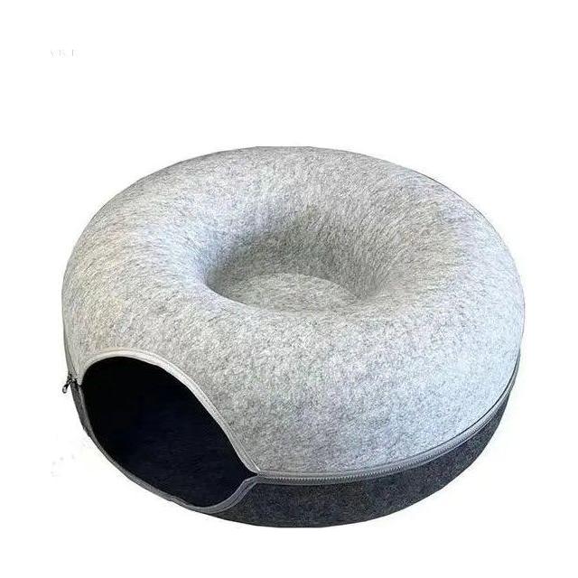 Donut - Den ultimata kattbädden för äventyr och komfort Carvallo