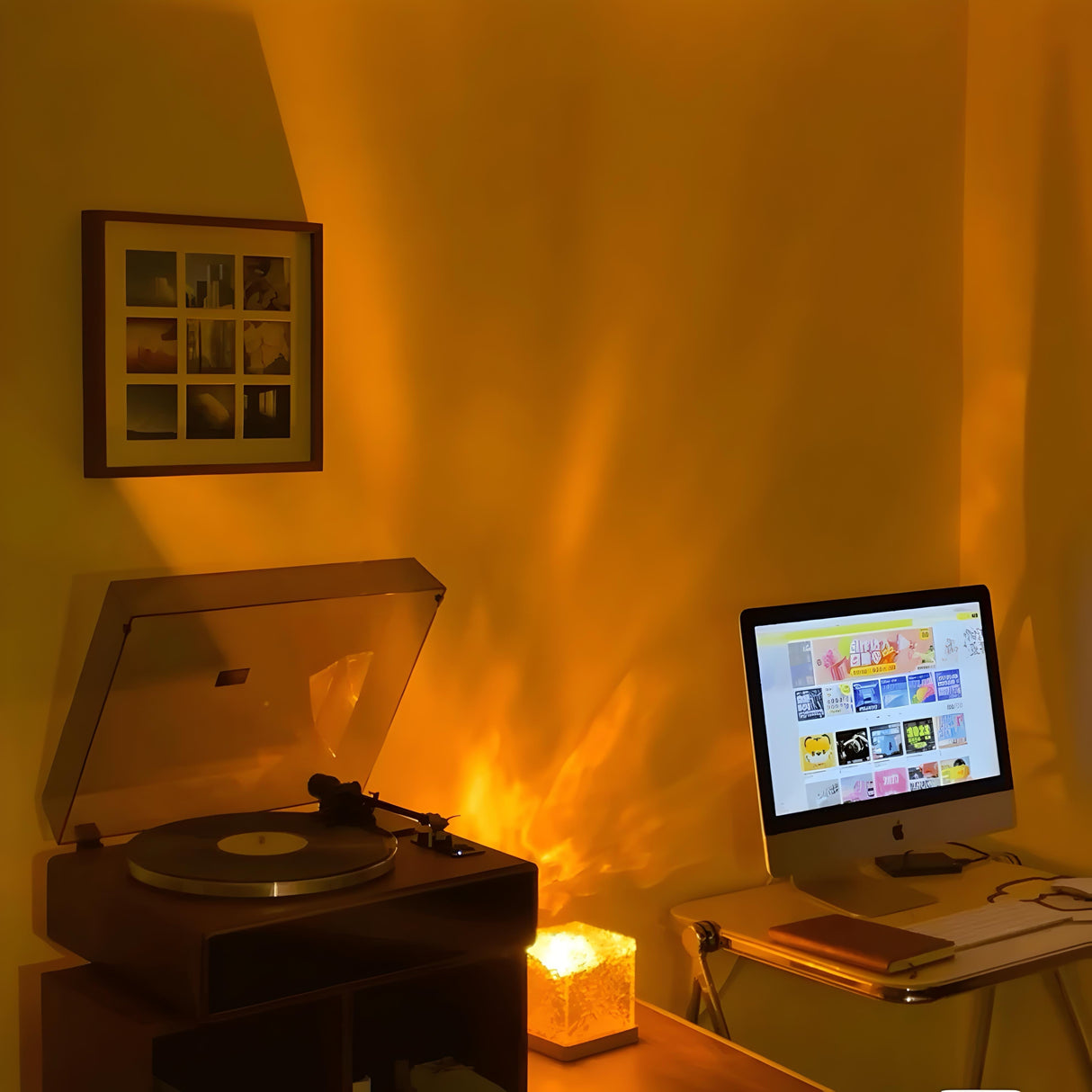 Carvallo - Nordlichtprojektor - Njut av norrskenet bekvämt från ditt rum! Carvallo