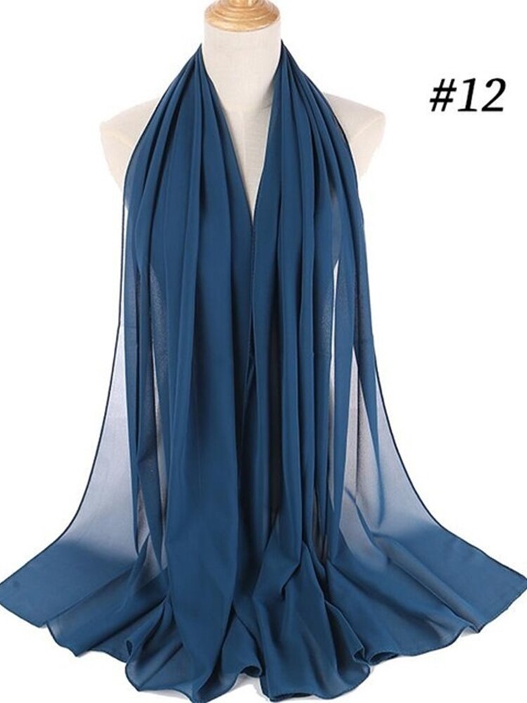 Chiffon Hijab pannband-Clothes for women-Bellasverige-Hemnix