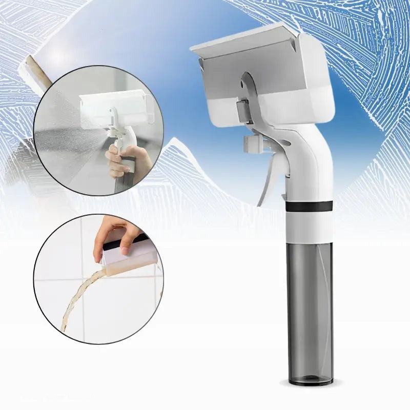 ClearPane – 4-i-1 Ränderfri fönsterputsare med sprayflaska MILA Sverige