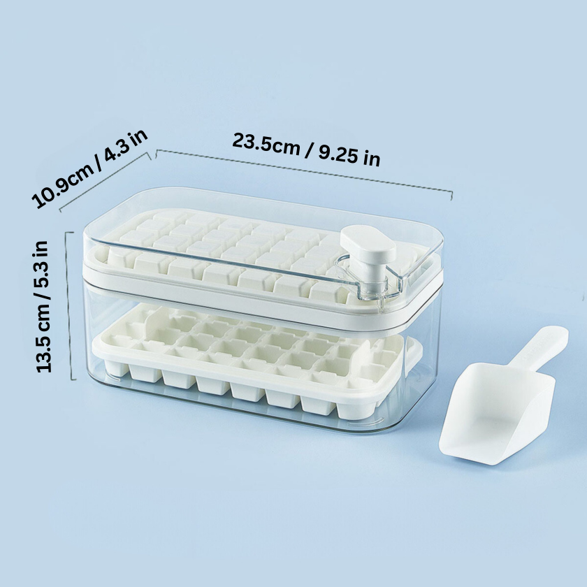 Rayvia One-Click Isbitsystem för Perfekta Isbitar Carvallo