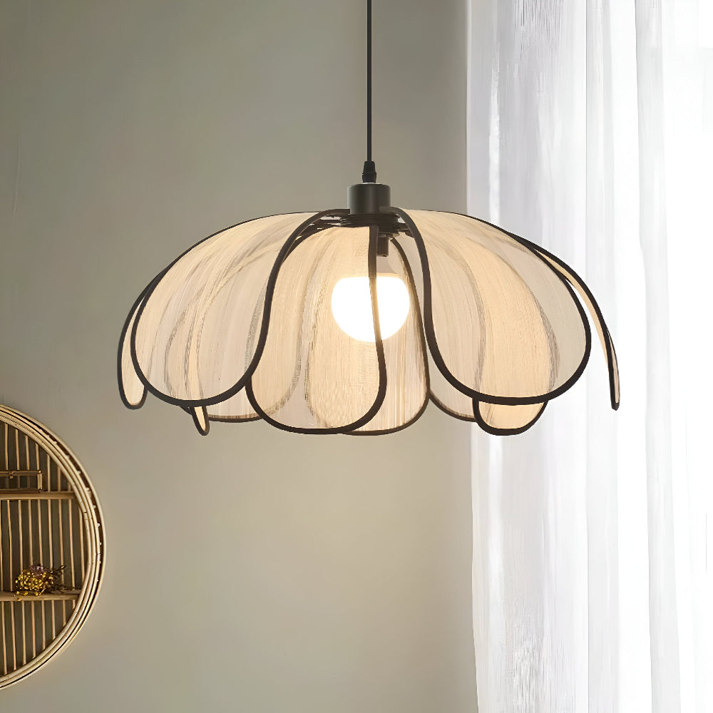 NoirForm Taklampa – Minimalistisk Pendel i Wabi Sabi Stil Hemnix