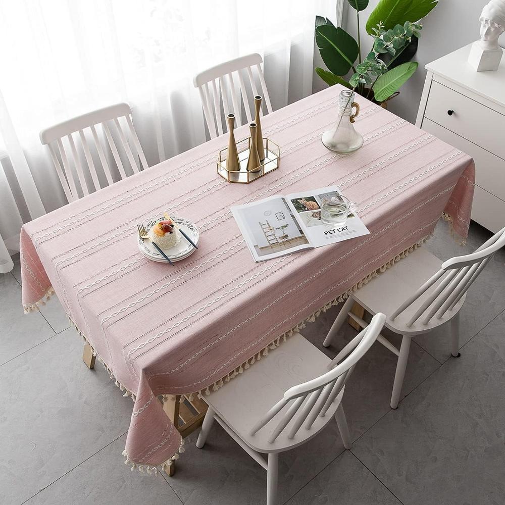 Elegant bomulls- och linne duk Carvallo