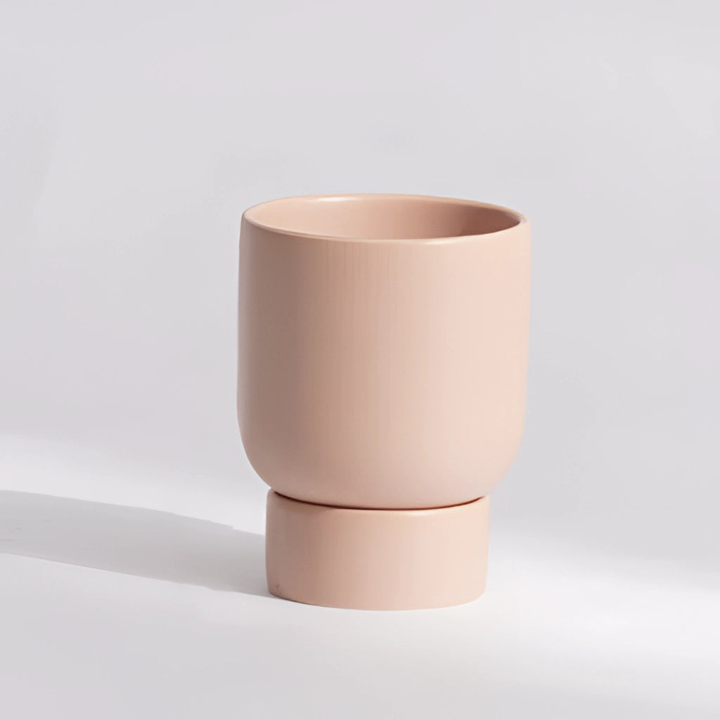 Elegant keramikövertopf i stapel-design för trädgård & bonsai – Finns i olika färger och storlekar Carvallo