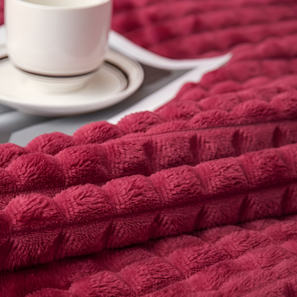 NordicSoft Pläd – Mysig & Fluffig Korallfilt i Fleece Hemnix