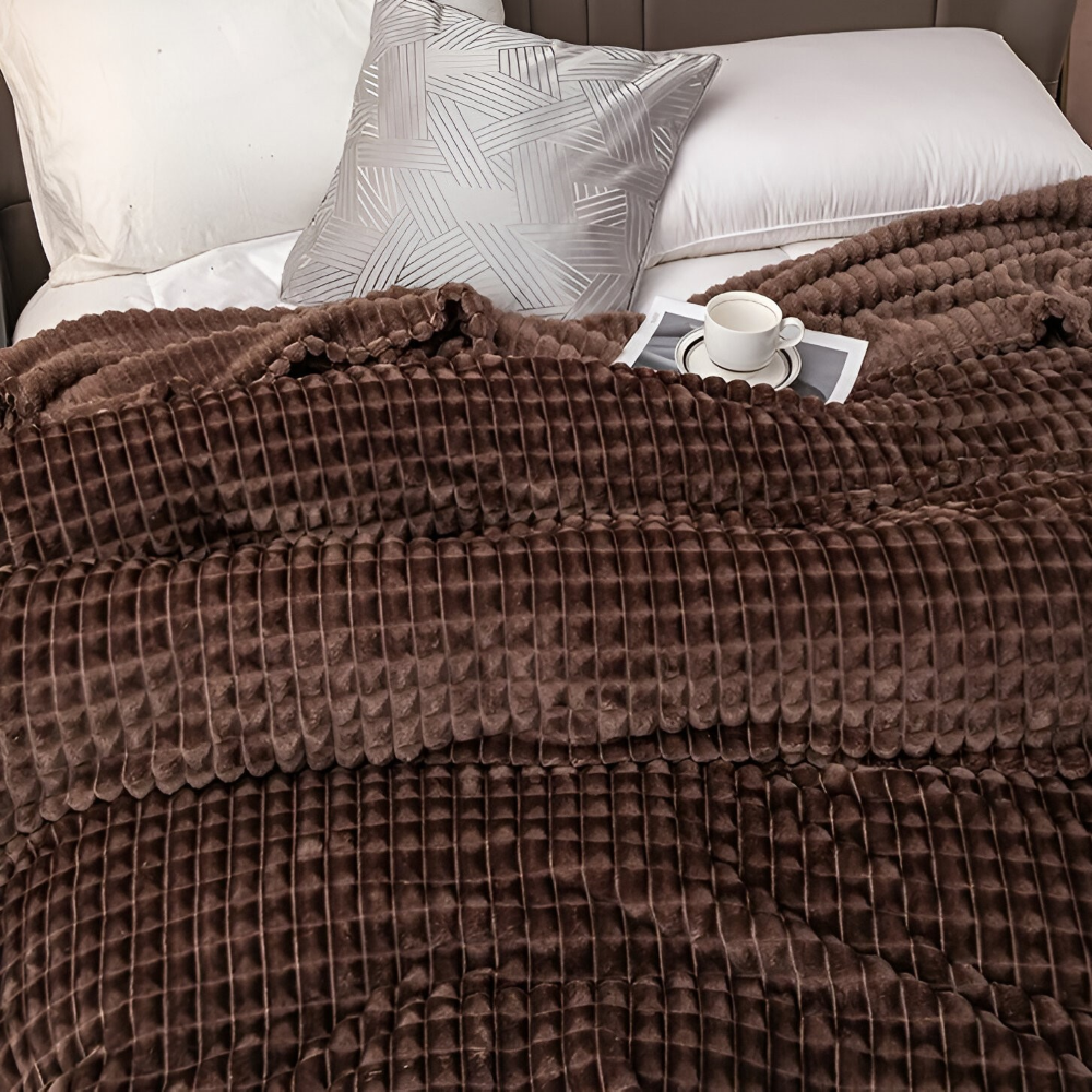 NordicSoft Pläd – Mysig & Fluffig Korallfilt i Fleece Hemnix