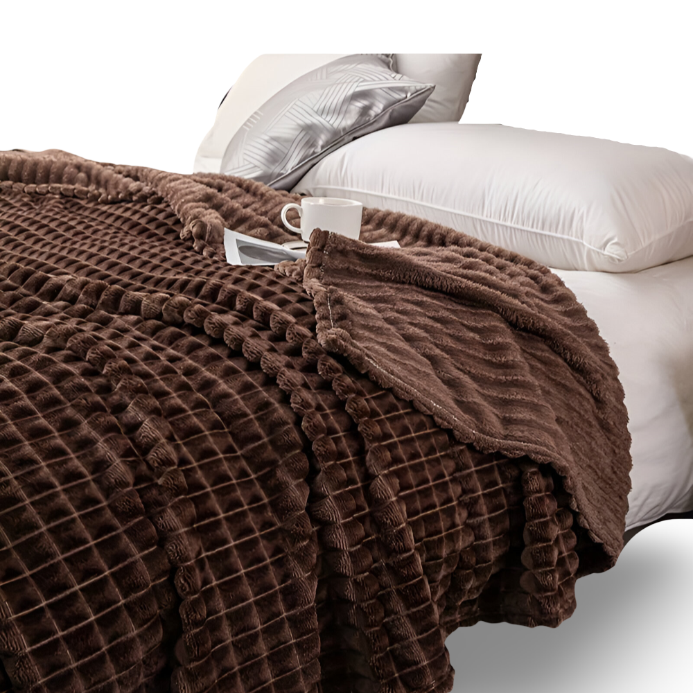 NordicSoft Pläd – Mysig & Fluffig Korallfilt i Fleece Hemnix