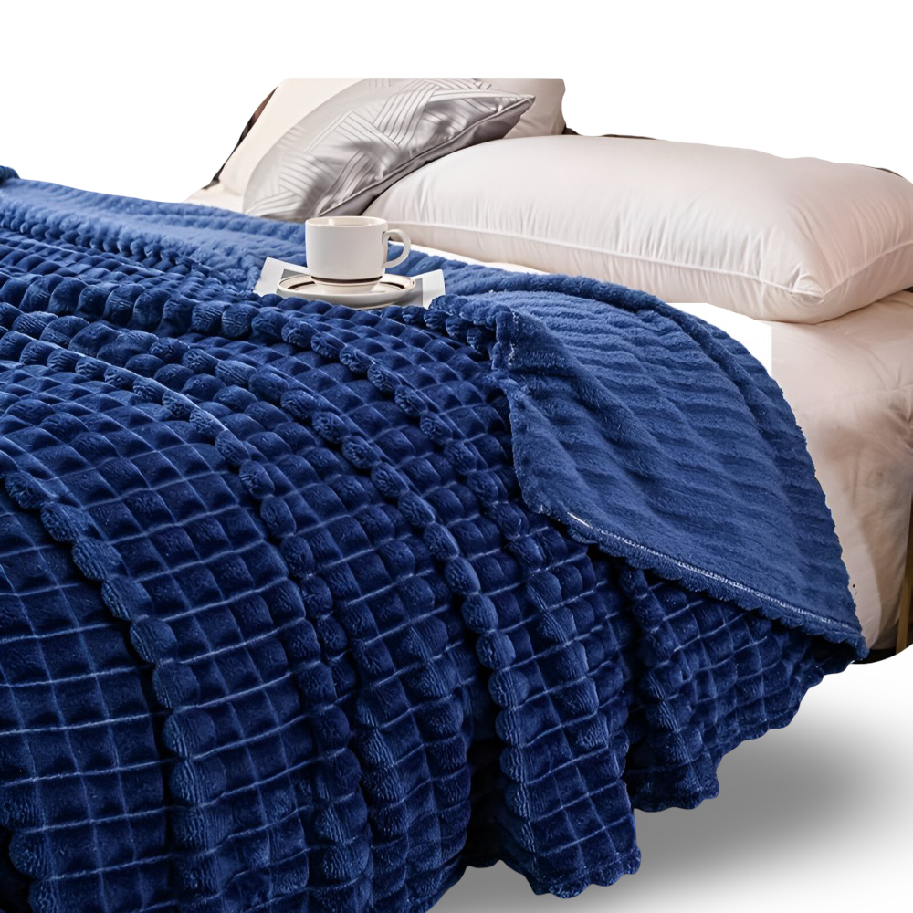 NordicSoft Pläd – Mysig & Fluffig Korallfilt i Fleece Hemnix