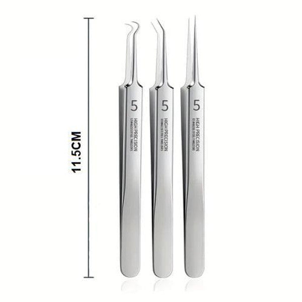 Luxora Svartprick Tång - Anti Svartprick Kit Set 3 Pcs Carvallo