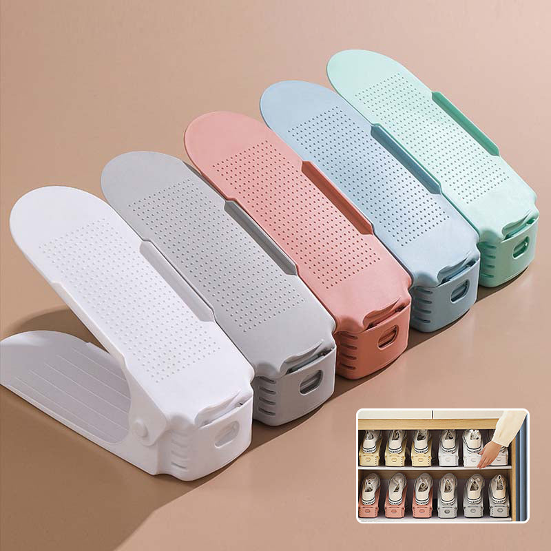 Carvallo | DuoStep - Justerbar dubbelskiktad skohylle Carvallo