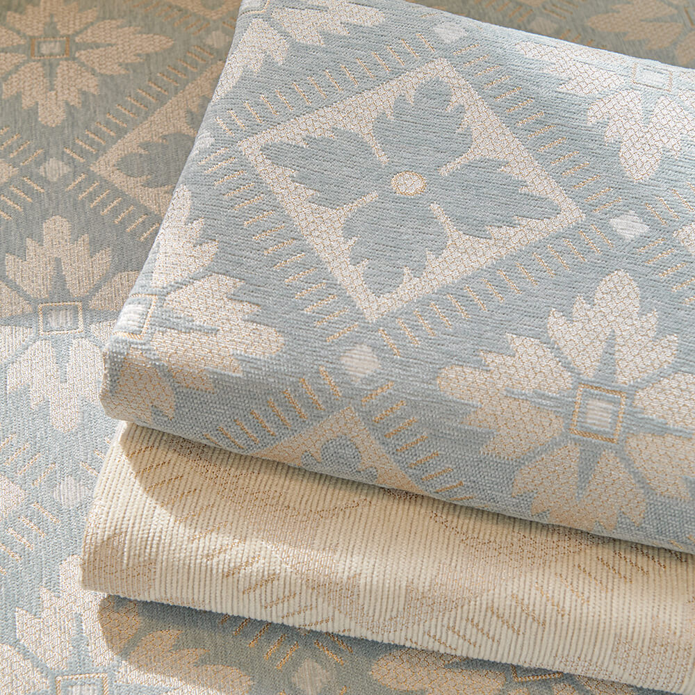 Fransk Elegans Chenille Mjuk Andningsbar Sofföverdrag 4 Säsonger Carvallo