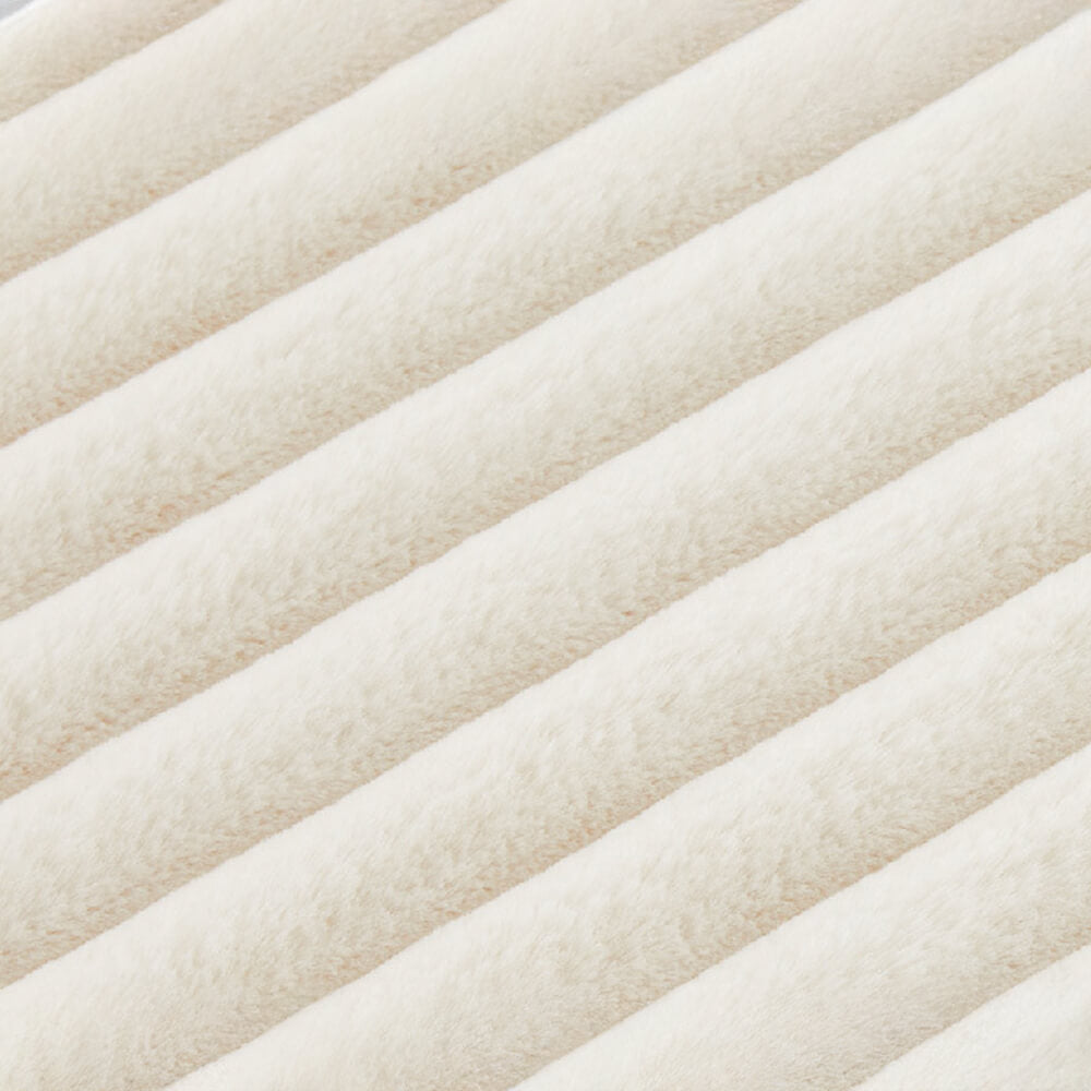 Faux Kaninpäls Våg Husdjur Säng Ultimat Komfort Stöd Carvallo