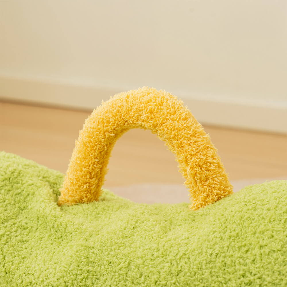 Monster Temat Plush Pet Soffa Säng Mysig Lekfull Komfort Carvallo