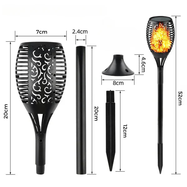 Solcellsdriven Nattfackla-Hemnix-Hemnix