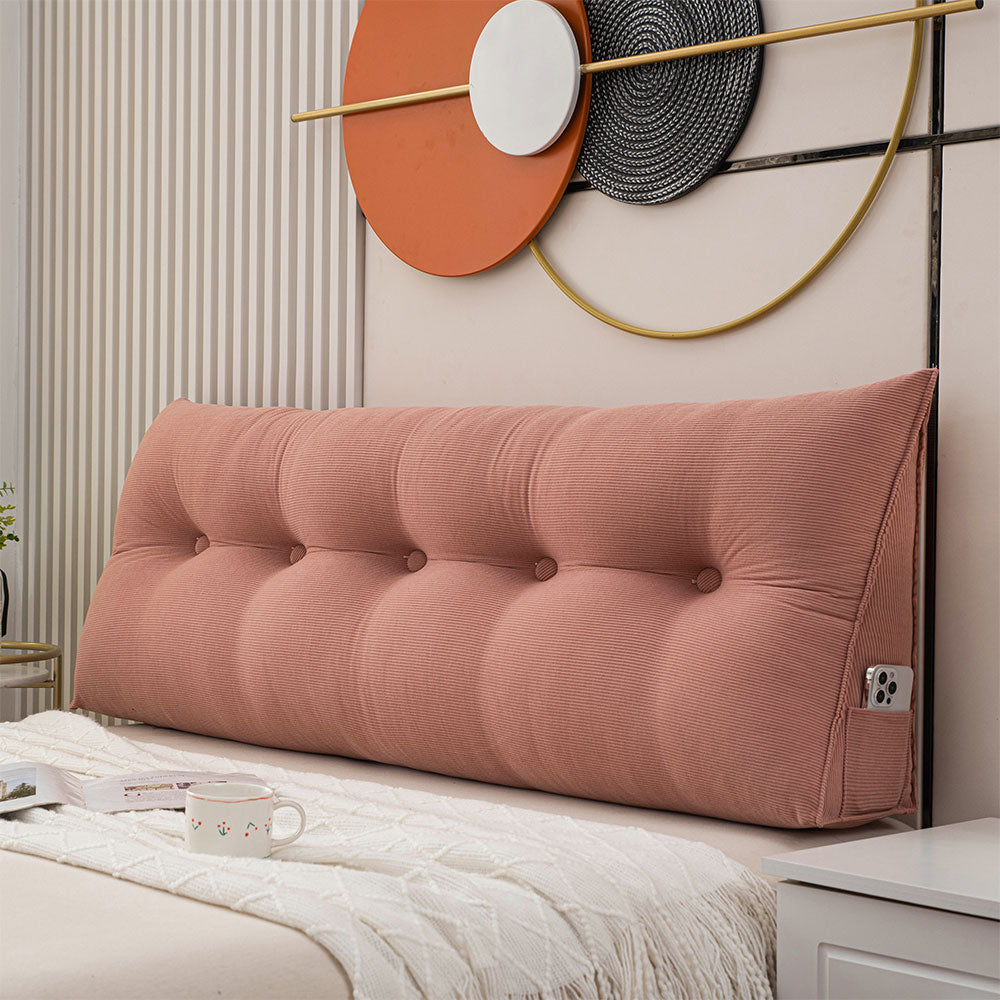 Royelux Vattentät Wedge Kudde - Ergonomiskt Stöd för Inomhus- och Utomhusbruk Carvallo