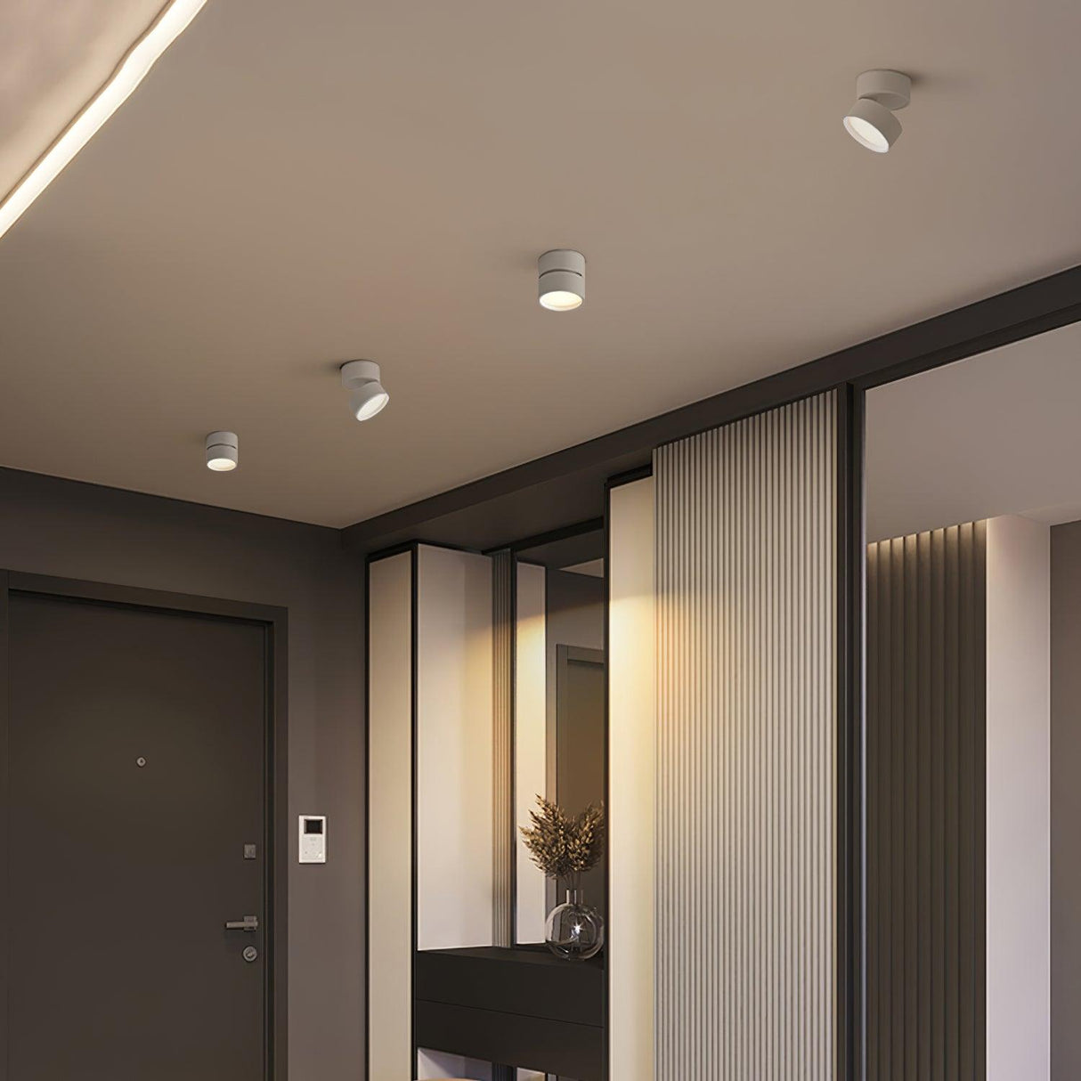 Ytmonterad LED Taklampa Carvallo