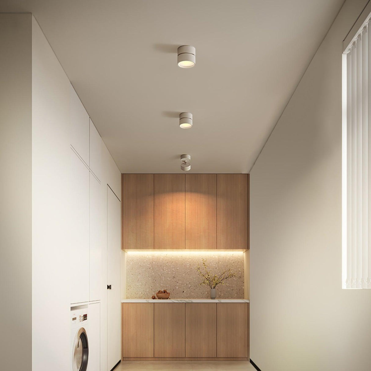 Ytmonterad LED Taklampa Carvallo
