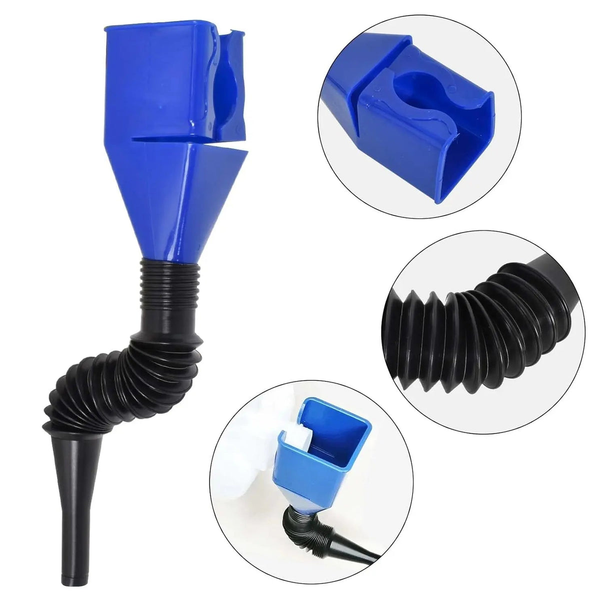 Silikontratt med bred mynning – kladdfritt verktyg för överföring av vätska och olja MILA Sverige