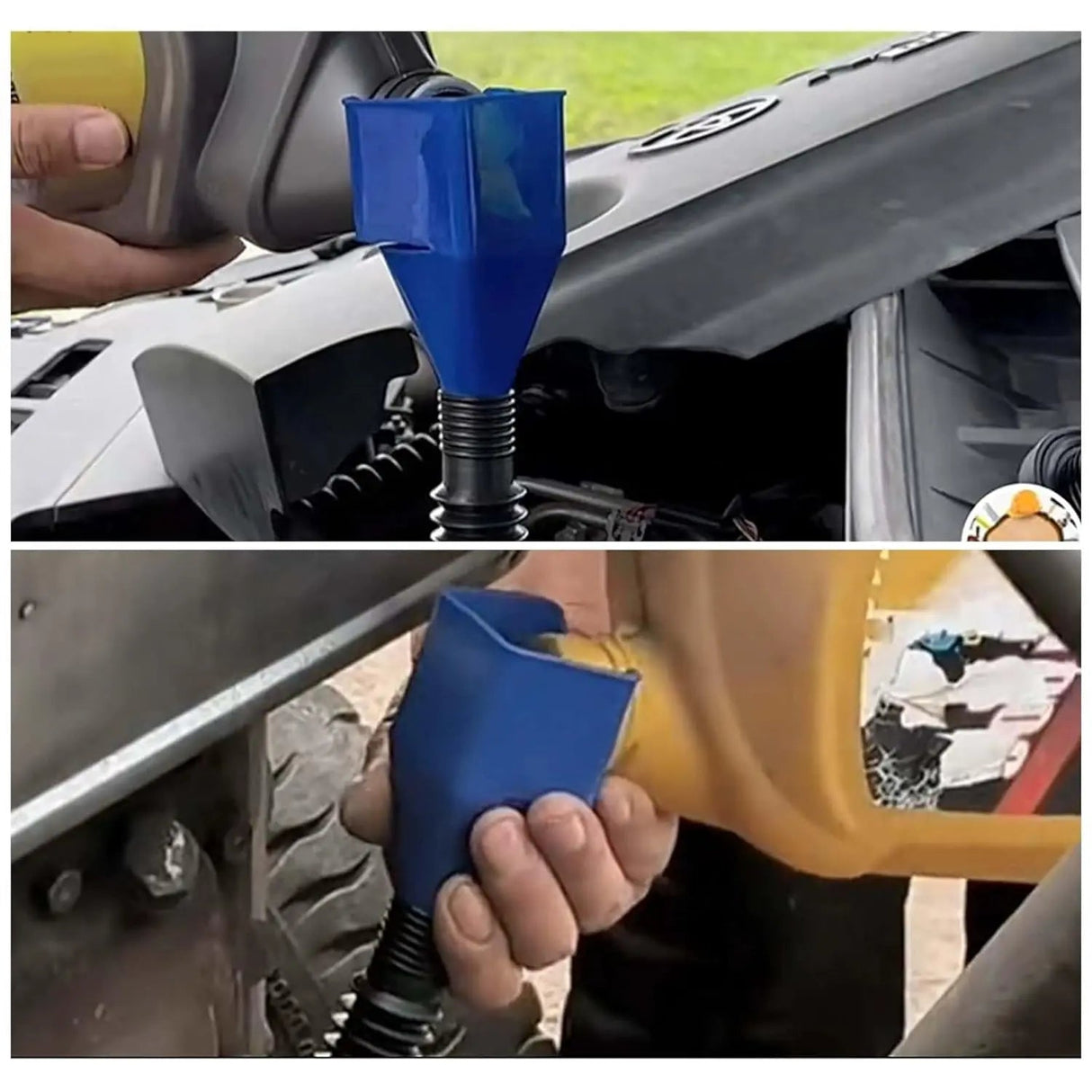 Silikontratt med bred mynning – kladdfritt verktyg för överföring av vätska och olja MILA Sverige