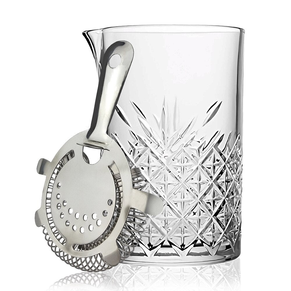 Cocktailset med Blandningsglas – 4-delars Mixologiset för Drinkar & Hemmabar Hemnix