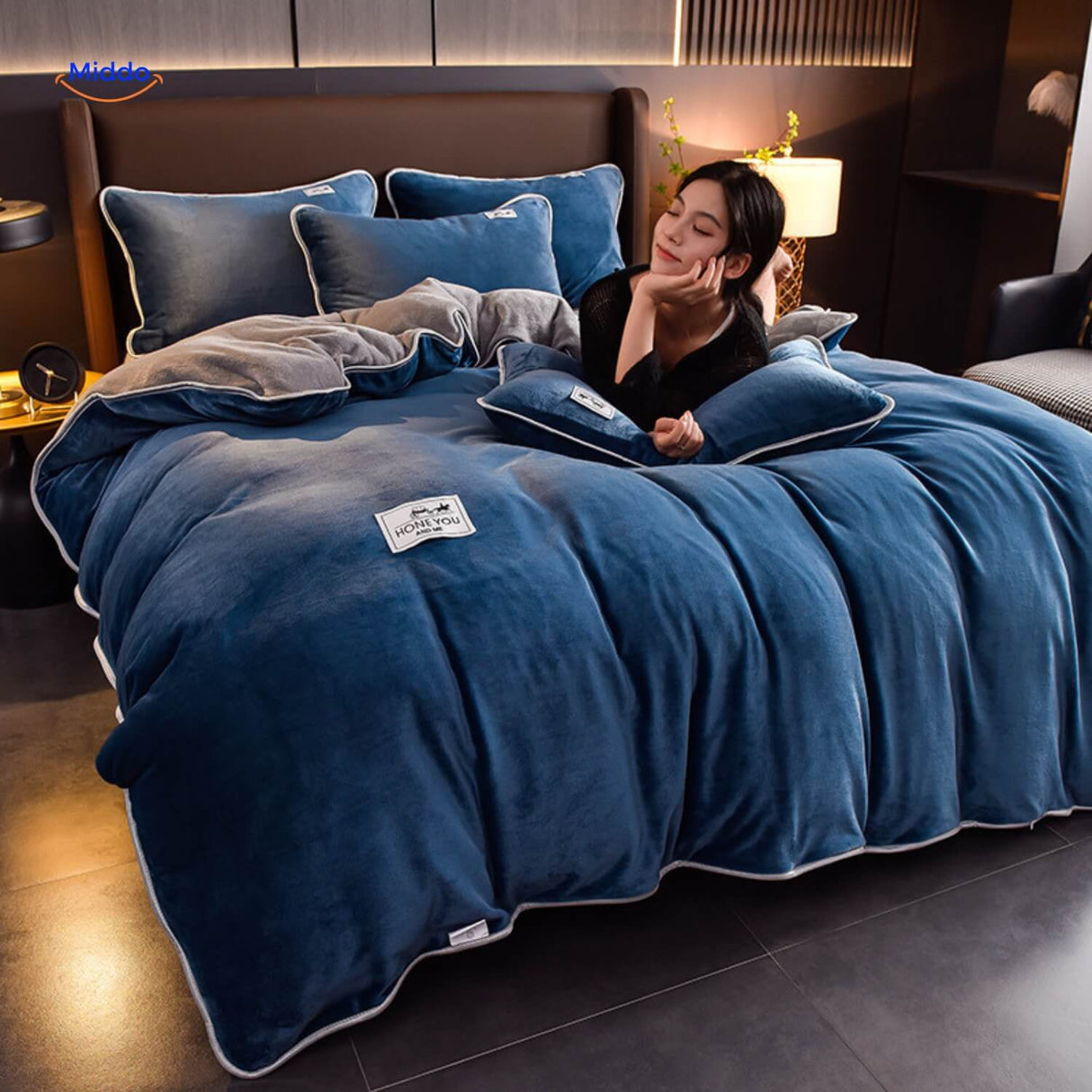 Carvallo - Samt-Plush-Duvet Cover Carvallo