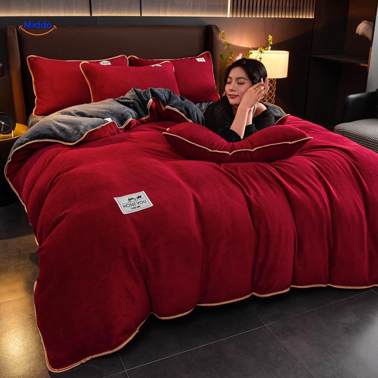 Carvallo - Samt-Plush-Duvet Cover Carvallo