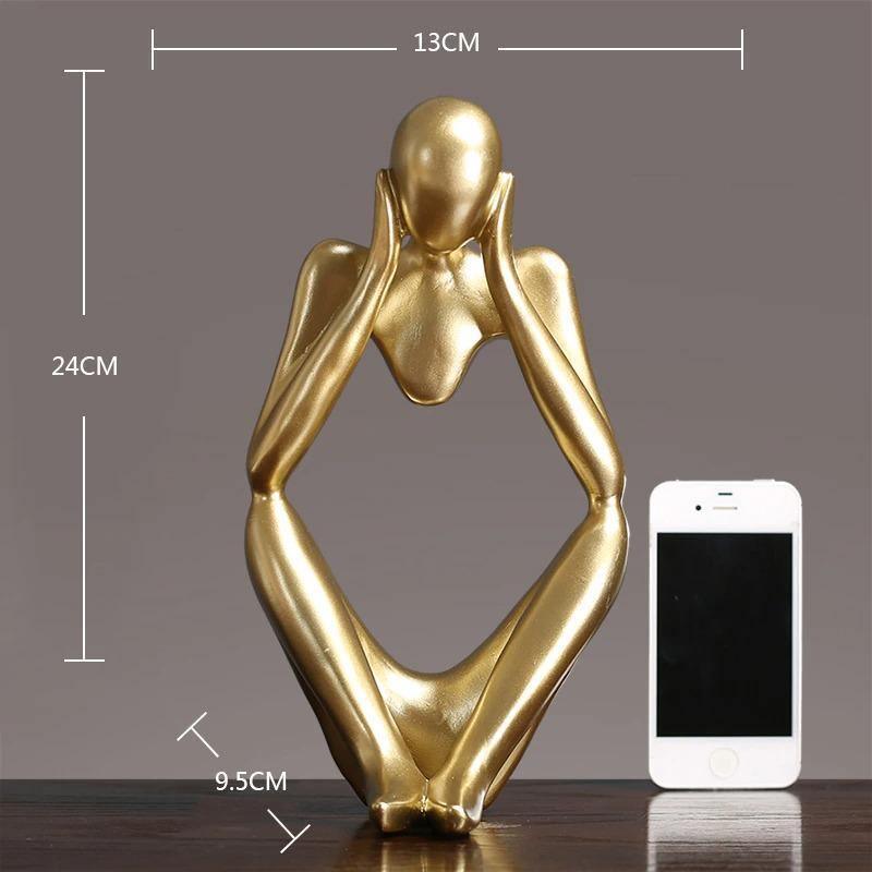Carvallo – Minimalist Tänker Skulptur med Modern Elegans Carvallo