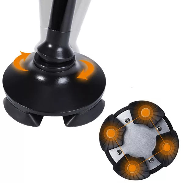 Gångstavar med ljus och hopfällbart handtag Carvallo