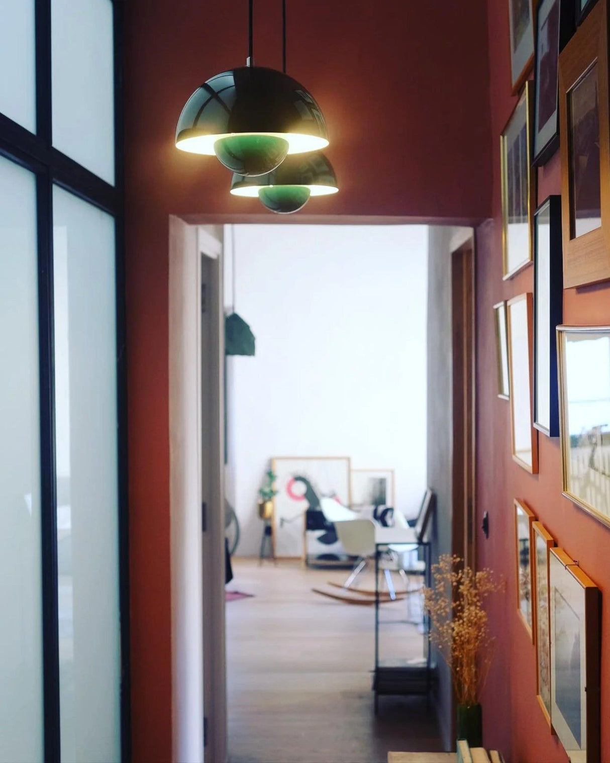 Carvallo – Ø23cm Taklampa med Justerbar 2m Sladd och Varm Vit Ljus Carvallo