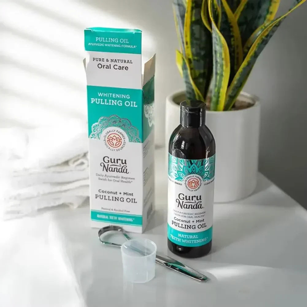 COCOMINT Muntolja – 7 essentiella oljor och vitaminer för munvård Carvallo