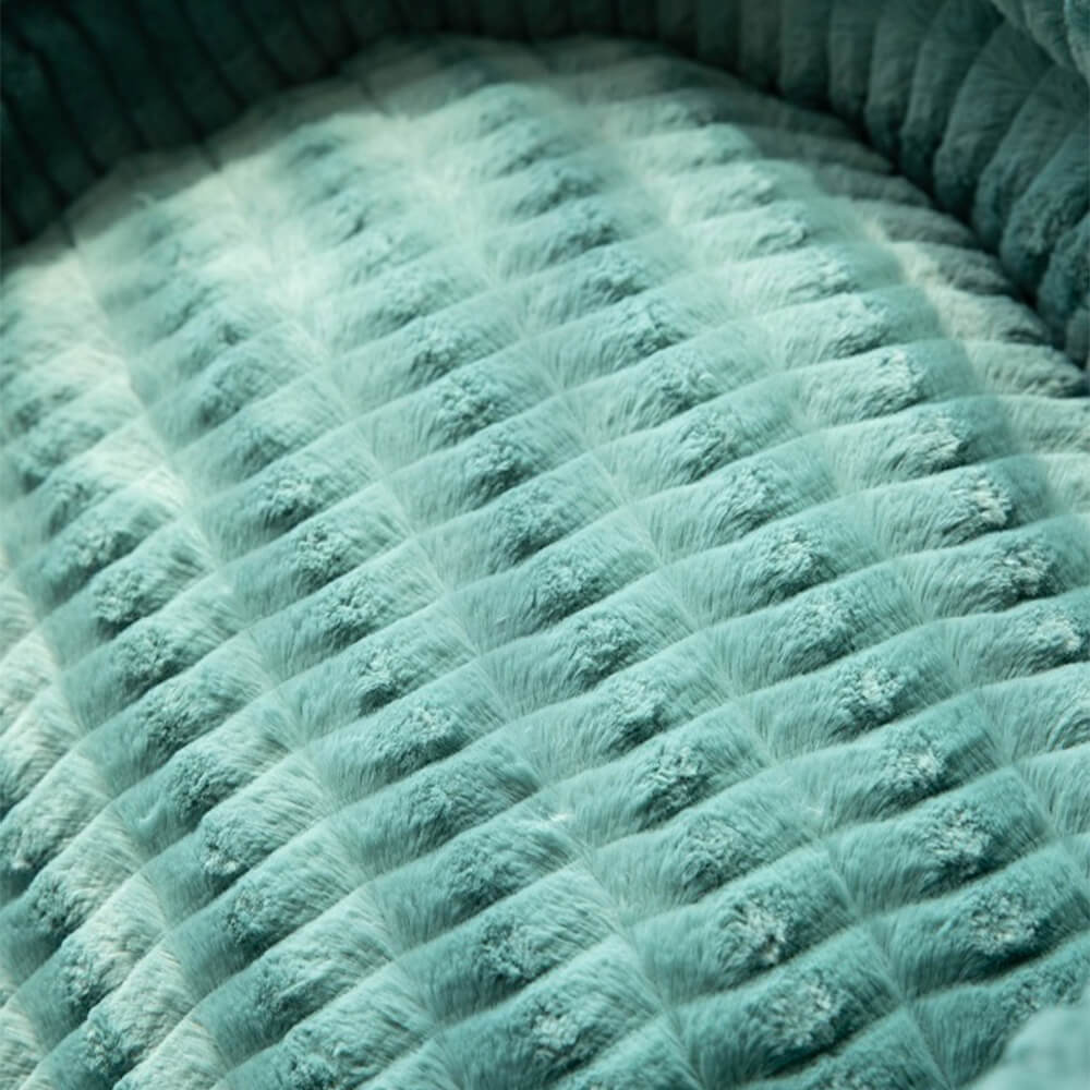 Comfort Rund Nest Ortopediskt Stöd Varm Hund Katt Säng Carvallo