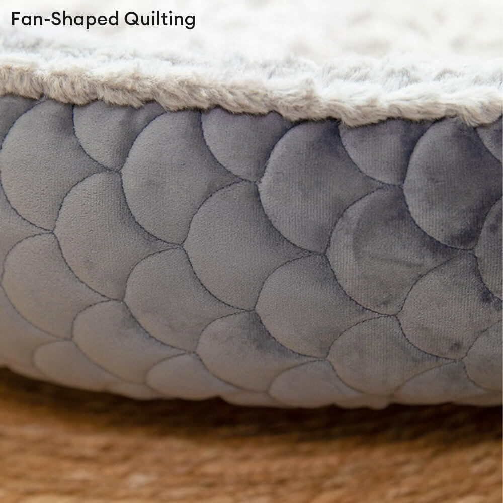 Plush Ortopedisk Vinter Husdjurbädd Mjuk Stödjande Mysig Design Carvallo