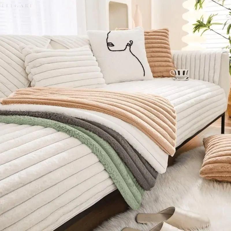 Fuzzy - Sofföverdrag L Form - ger din soffa ny energi Carvallo