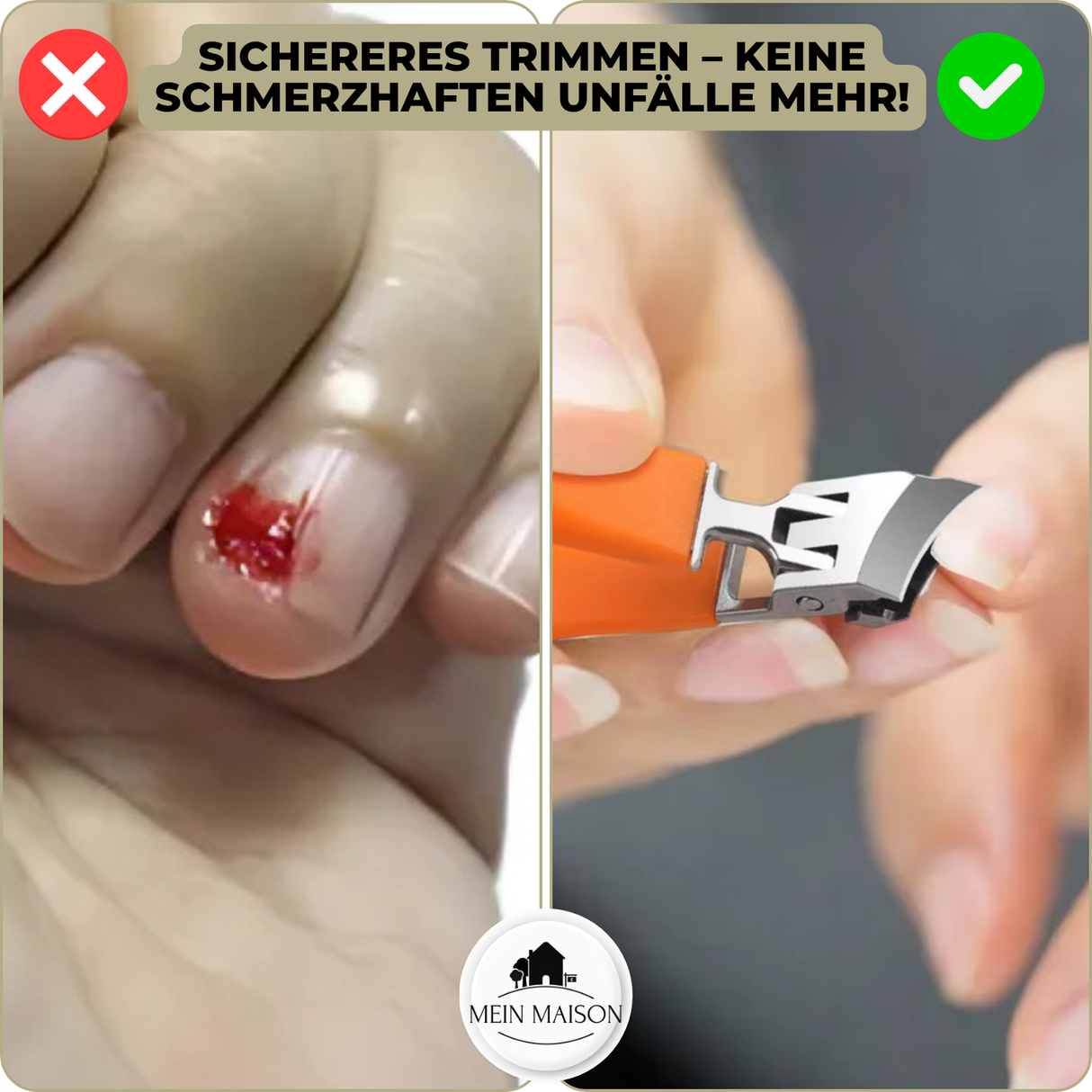 Carvallo WideTrim | Extra bred skäröppning | Antisprutdesign | Rostfritt stål Carvallo